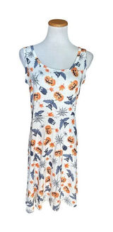 Brand New Womens Herou Sleeveless Halloween Black Cat Pumpkin Print Dress - Sz M Photo 0