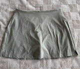 Girlfriend Collective Sport Skort Agave Sage Green Side Slit XXXL Photo 0