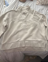 American Eagle Button Down Sweatshirt Photo 0