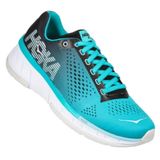 Hoka One One Cavu Running Shoes Sneakers PROFLY Lace Up Mesh Blue Black 7.5 Photo 0