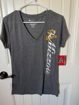 Colosseum Mizzou Tigers Women's V-Neck T-Shirt Photo 0