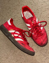 Red Adidas Spezials Photo 0