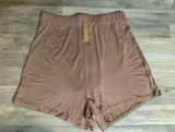 SKIMS Knit Pajama Lounge Sleep Shorts SIENNA XS Style#:AP-SHO-0211‎ High Rise Photo 0