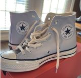 Light Blue Converse High-Top Photo 0