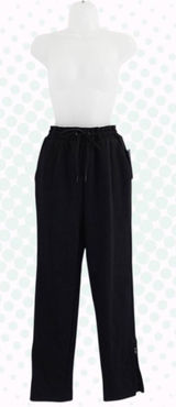NWT Athleta Black Cozy Karma Zip Straight Leg Pull On Sweatpants Size S Photo 0