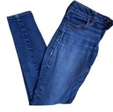 American Eagle AEO Jeans Denim Jeggings Super Stretch GUC Size 4 Photo 0