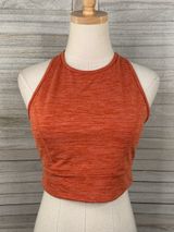 JOYLAB Burnt Orange Criss Cross Back Sports Bra Women's-Large Photo 0