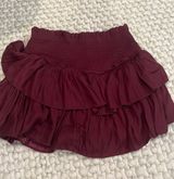 Maroon Francesca’s Skirt Photo 0