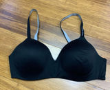 Calvin Klein Wireless‎ T-Shirt Bra Womens Size Medium Black Everyday Comfort Photo 0