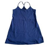 Crane‎ Exercise Dress XL Navy Blue Built-in Shorts Athleisure Tennis Pickleball Photo 0