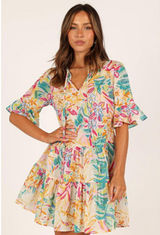 Petal and pup floral babydoll dress Photo 0