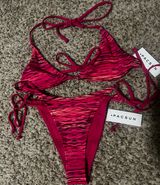 PacSun pink animal print bikini Photo 0