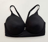 Victorias Secret Lightly Lined Plunge Bra Bralette Molded Cup Padded Black Photo 0