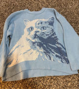 Kimchi Urban Outfitters Blue Sweater Photo 0