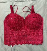 Red Windsor Corset Top Photo 0