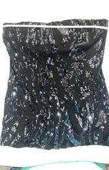 Express Sequin Tube Top Photo 0