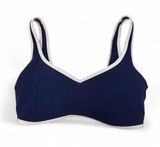 Abercrombie YPB studio flex navy contrast sports bra Photo 0