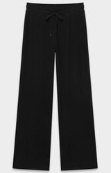 Aritzia HomeStretch Rib Kickback Pant in Black Size Medium Photo 0