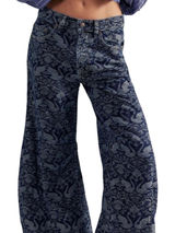 We The Free Free People Eden Slouch Swan Song Jeans Size 31 (Sold Out Colorway) Photo 0