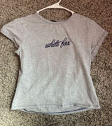 Grey White Fox Boutique Tee Photo 0