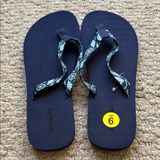 Vera Bradley Navy Flip Flops Photo 0