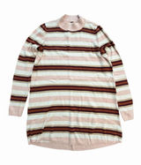 Free People Sweater Dress Women's Size Medium Striped Long Sleeve #U12-1 Photo 0