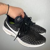 Nike Air Zoom Pegasus 35 Womens 8.5 Black White Running Shoes 942855-001 Photo 0