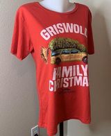 Griswold Family Christmas Vacation Size XL 15/17 Soft Shirt Red National Lampoon Photo 0