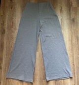 Zara Women Taupe Brown Knit Wide Leg Pull On Pants Small NWT Photo 0