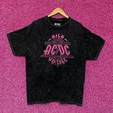 AC/DC High Voltage TNT Heavy Metal Mineral Wash Tee XL Photo 0