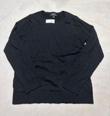 Banana republic NWT forever Classic Black Crewneck Sweater large MSRP$60 Photo 0