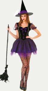 Hauntlook Wicked Witch Adult Halloween Costume Women’s Size Medium NEW Photo 0