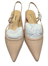 Kate Spade New York Mae bow‎ slingback flats in pale vellum patent Size 5 Photo 0