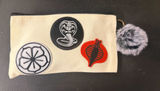 Handmade Stylish Cream Key & Card Holder‎ with Patches Photo 0