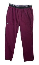 Beyond Scrubs Women Scrub Pants MP Maroon‎ Medical Uniform Nurse Workwear Dental Photo 0
