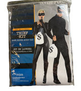 Halloween‎ Burglar Set Unisex OS Adult Mask Gloves Money Bag Costume Accessory Photo 0