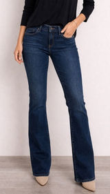Abercrombie & Fitch The A&F Boot Dark Wash Jeans 10R W30‎ L33 Bootcut Flare Photo 0