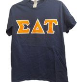 Sigma Delta Tau EAT Sorority Fraternity Greek Life University Gildan Tee Shirt Photo 0