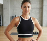Splits59 Women's Black Activewear Workout Top Size XS NWT Photo 0