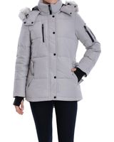 BCBGeneration Women’s Short Puffer Faux Fur Hooded Jacket Size S (c3) Photo 0