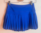 Gold Hinge Tennis Skirt Royal Blue Photo 0