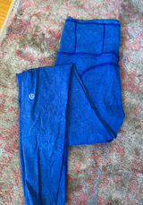 Blue Lululemon Leggings Photo 0