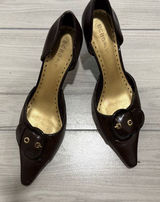 BCBGMAXAZRIA BCBG Women’s Kitten Heels Size‎ 7.5 Faux Leather Photo 0