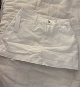 Jean Skort White Photo 0