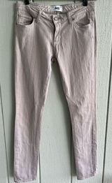 Paige Troy Boy Boyfriend Skinny Jeans in Lavender Size 26 Photo 0