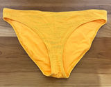 Aerie Real Good Yellow Textured Bikini Bottom Swimsuit XL Photo 0