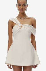 Miss Rosier Ivory Dress White Size M Photo 0