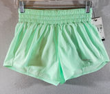 636 | NWT Nike Dri-FIT Women‎ XS Smocked Waist Training Shorts Mint Green Photo 0