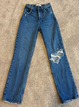 Abercrombie High-Rise Jeans 90s Straight Photo 0