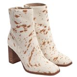 Sam Edelman Ostin Boots Pony Hair Fur Natural Ivory Size 7 Block Heel NWOB $225 Photo 0